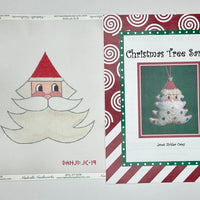 Christmas Tree Santa with stitch guide