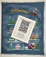 Christmas Village with stitch guide
