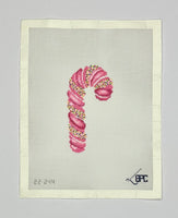 Pink Sprinkle Candy Cane
