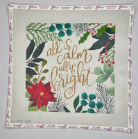 All is Calm Pillow - White
