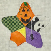 Halloween Patchwork Star

