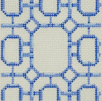 Blue and White Insert

