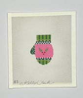 Pink Holly Mini Mitten
