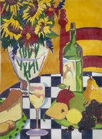 Wine Fruit & Cheeses
