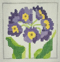 Floral Coaster - Purple
