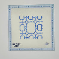 Blue and White Insert
