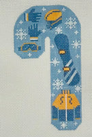 Snowboarding Candy Cane
