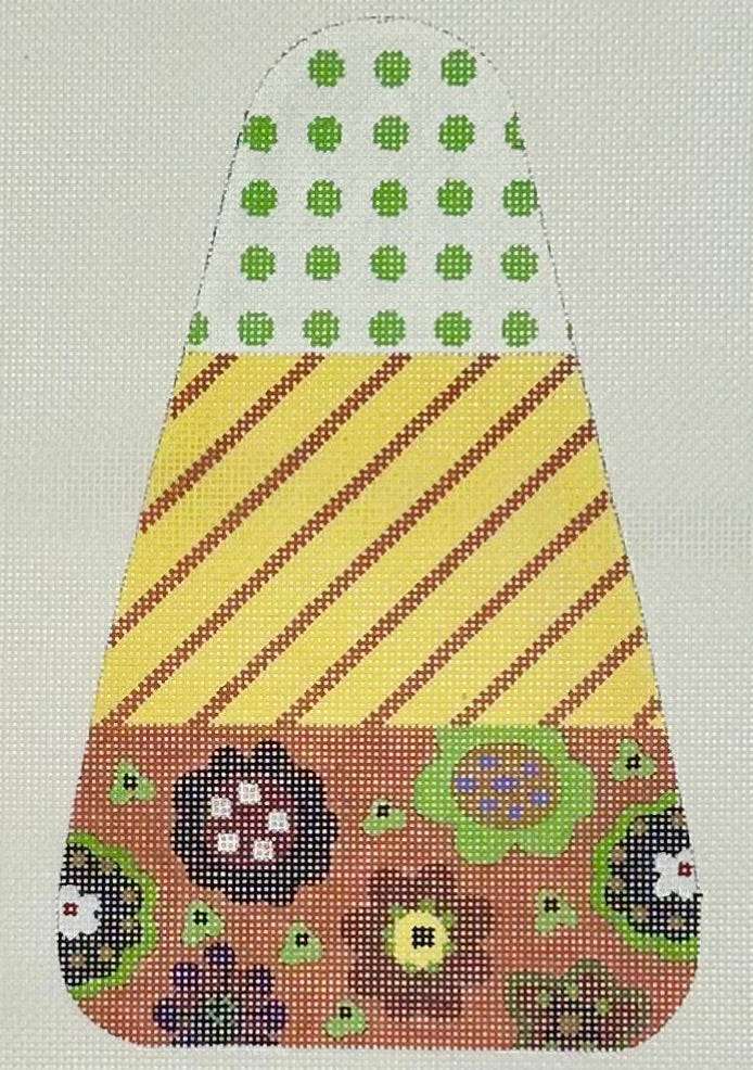 Posey Candy Corn Standup | Needlepoint Destashing
