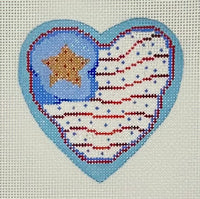 Americana - Heart Flag
