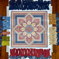 Bakhitiari Medallion with silks