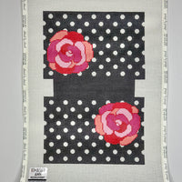 Polka Dot & Roses Small Bag