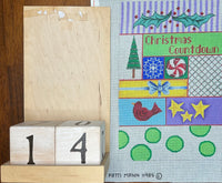 Christmas Countdown w/ Stand & Blocks
