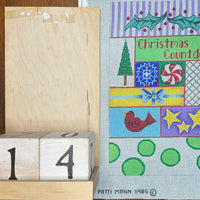 Christmas Countdown w/ Stand & Blocks