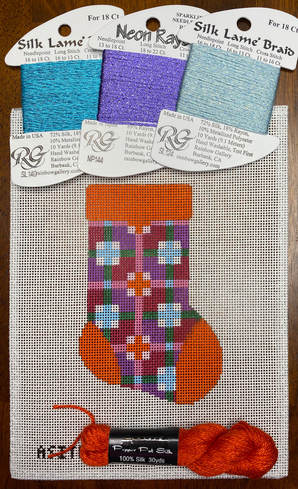 Mini Sock with starter threads