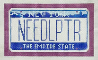 Mini License Plate - New York

