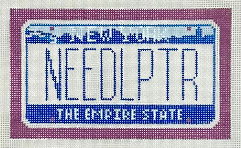 Mini License Plate - New York