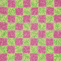 Chess/Checkers Board - Pink & Green