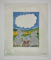 Elephant Birth Announcement
