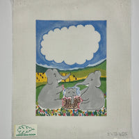 Elephant Birth Announcement
