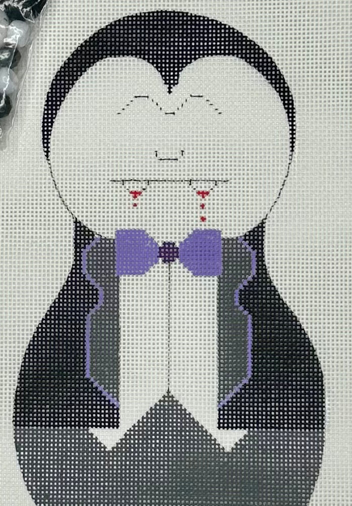 Vampire with stitch guide