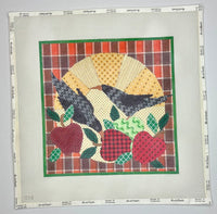 Crows and Apples Quilt
