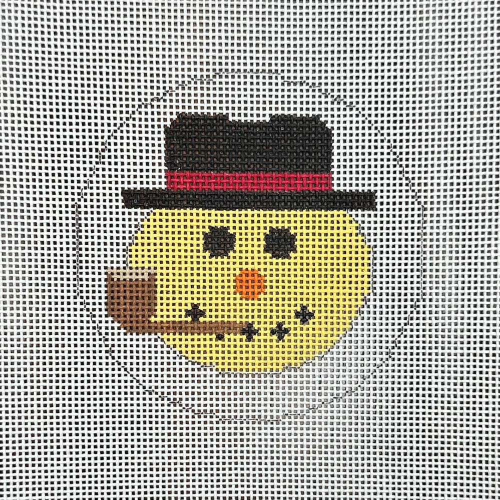 Snowman Emoji with stitch guide