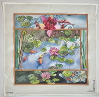 Water Lilies and Koi
