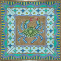 Blue Crab with Border