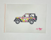 Floral Jeep
