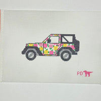 Floral Jeep