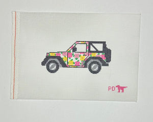 Floral Jeep