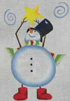 Snowman with Star
