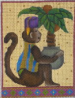 Monkey with Palm
