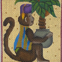Monkey with Palm