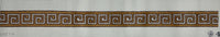 Brown Greek Key Knot Headband (canvas only)
