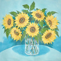 Sunflower Vase