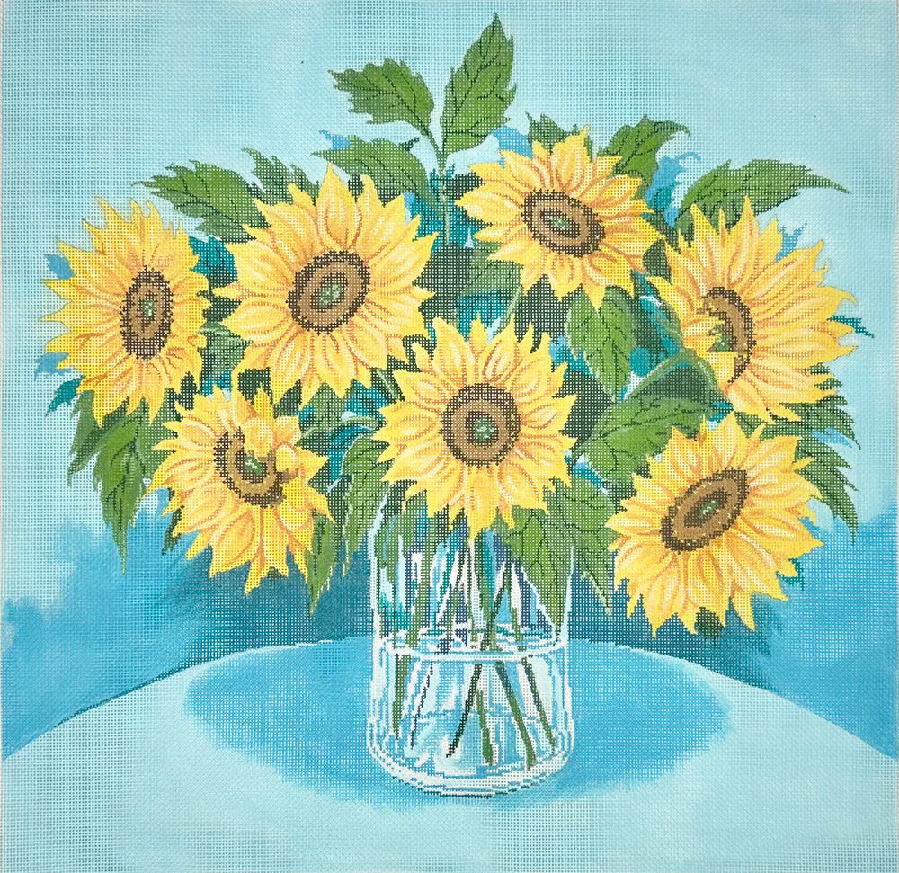 Sunflower Vase