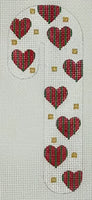 Hearts Candy Cane

