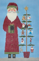 Santa with Toy Tree

