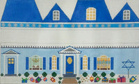 Hannukah House Hinged Box (no hardware)
