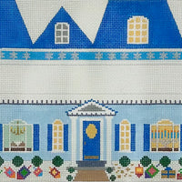 Hannukah House Hinged Box (no hardware)