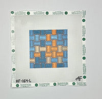 Woven Ribbon Square - Leather
