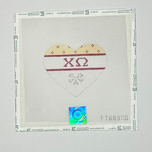 Chi Omega Heart