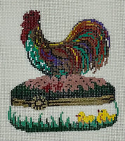 Porcelain Box - Rooster
