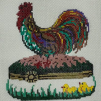 Porcelain Box - Rooster