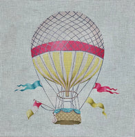 Hot Air Balloon - Large Pink
