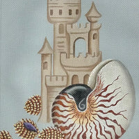 Chambered Nautilus Sandcastle