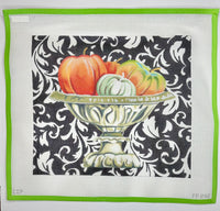 Elegant Pumpkins in Urn
