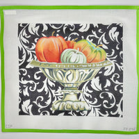 Elegant Pumpkins in Urn