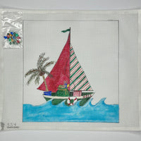Christmas Sailboat